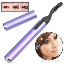 Portable Pen Style Electric Heated Makeup Eye Lashes Long Lasting Eyelash Curler  1U6P