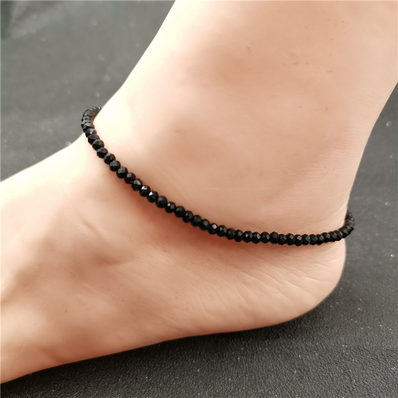 black anklet