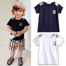 2016 Children t shirt fashion boys clothes brand children clothing summer t shirt 100 cotton kids
