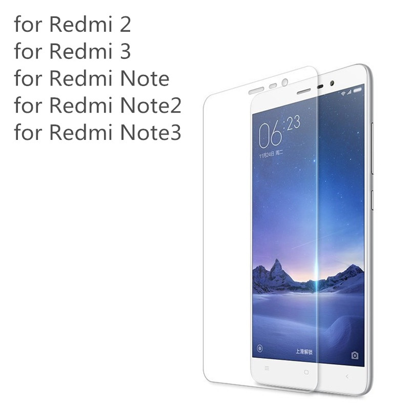 2.5D 0.26 мм 9 H Премиум Закаленное Стекло Для Xiaomi Redmi 2 3 4 Redmi Note 2 Note 3 Примечание 4 Телефон Протектор Экрана фильм