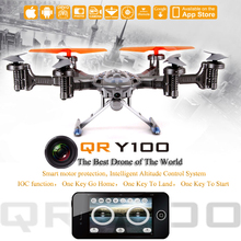 Original Walkera QR Y100 5.8Ghz FPV Hexacopter Drone Helicopter with Camera DEVO 4 Transmitter(In Stock)