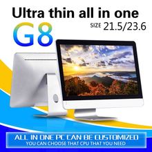 mini desktop computer hdmi core i3-4130 dual core deluxe computer network computer cheap touch screen all in one pc