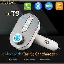 New EGTONG T9 Electronic Cigarette Lighter Wireless Bluetooth Speaker Car Kit Hands free Car Charger MP3