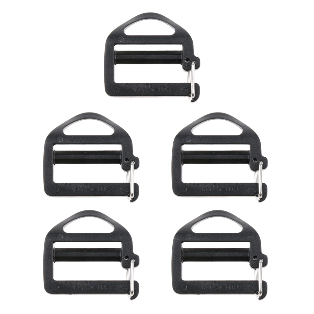 Slider Fastener Backpacking Release Parts Webbing Strap Buckle Sport Bag Hook 