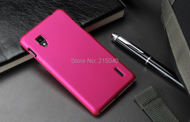 Frosted Colorful Protective Cover Rubber Matte Hard Back Case for LG Optimus G E973 E975, LGC-004 (9)