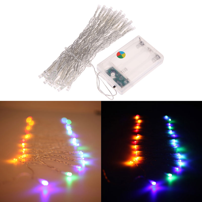 4M 40 LED Mini LED String Fairy Light Lamp AA Battery Operated Decor Light for Christmas New Year Party Festival Free Shipping