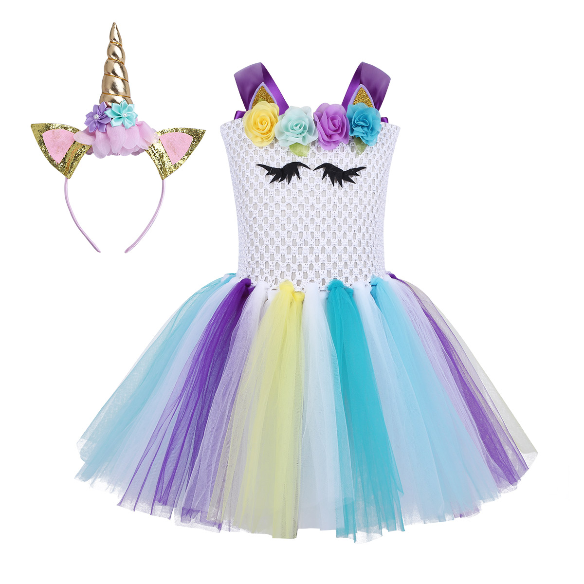Satin Tutu Dress