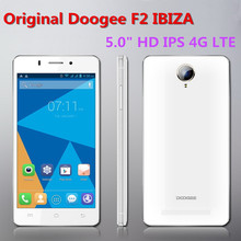 Original Doogee F2 IBIZA 5.0″ MTK6732 Quad Core Android 4.4 Cellphone 1GB RAM+8GB ROM 13.0MP OTG 4G LTE Dual SIM Smartphone+Gift