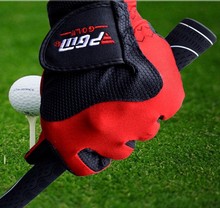 Quick Sweat-Absorbant Magic Golf Gloves PU Leather Breathable Golf Gloves Fashion Outdoor Sports Gloves Free Shipping