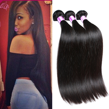 6A Peruvian Virgin Hair Straight 3 Bundles Human Hair Weave Cheap Peruvian Virgin Hair Natural 8-30 Inch Rosa Hair Products