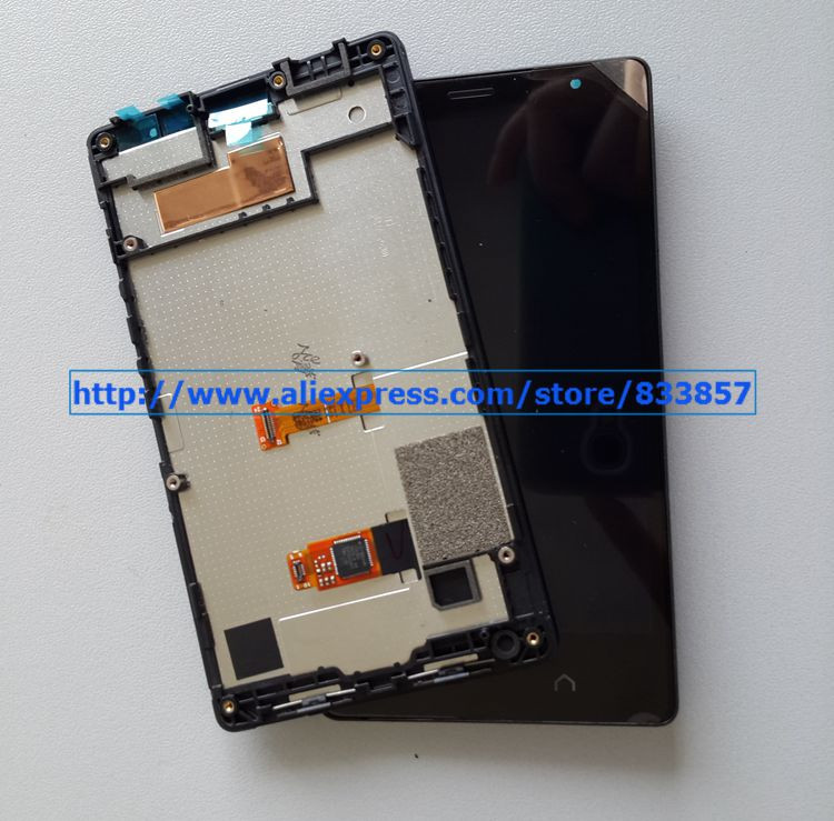 nokia x2 lcd assembly+frame (10)