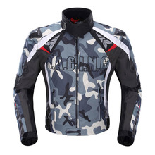 DUHAN Men’s Oxford Cloth Motorcycle Jacket Motocross Off-Road Racing Jacket Guards Clothing