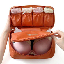 2016 Travel Necessity Accessories Women’s Storage Bag For Underwear Clothes Lingerie Bra Organizer Cosmetic Pouch Suitcase Case
