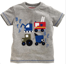 Hot sale Boys O-NECK T-Shirt Children Clothing Tops Short Sleeve 100% Cotton Tees Fahsion Summer Kids T Shirt 2T-6T
