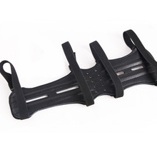 1pc New Fashion High Quality Hunting Shooting Black Leather Archery Bow Forearm Arm Guard Protection Strap
