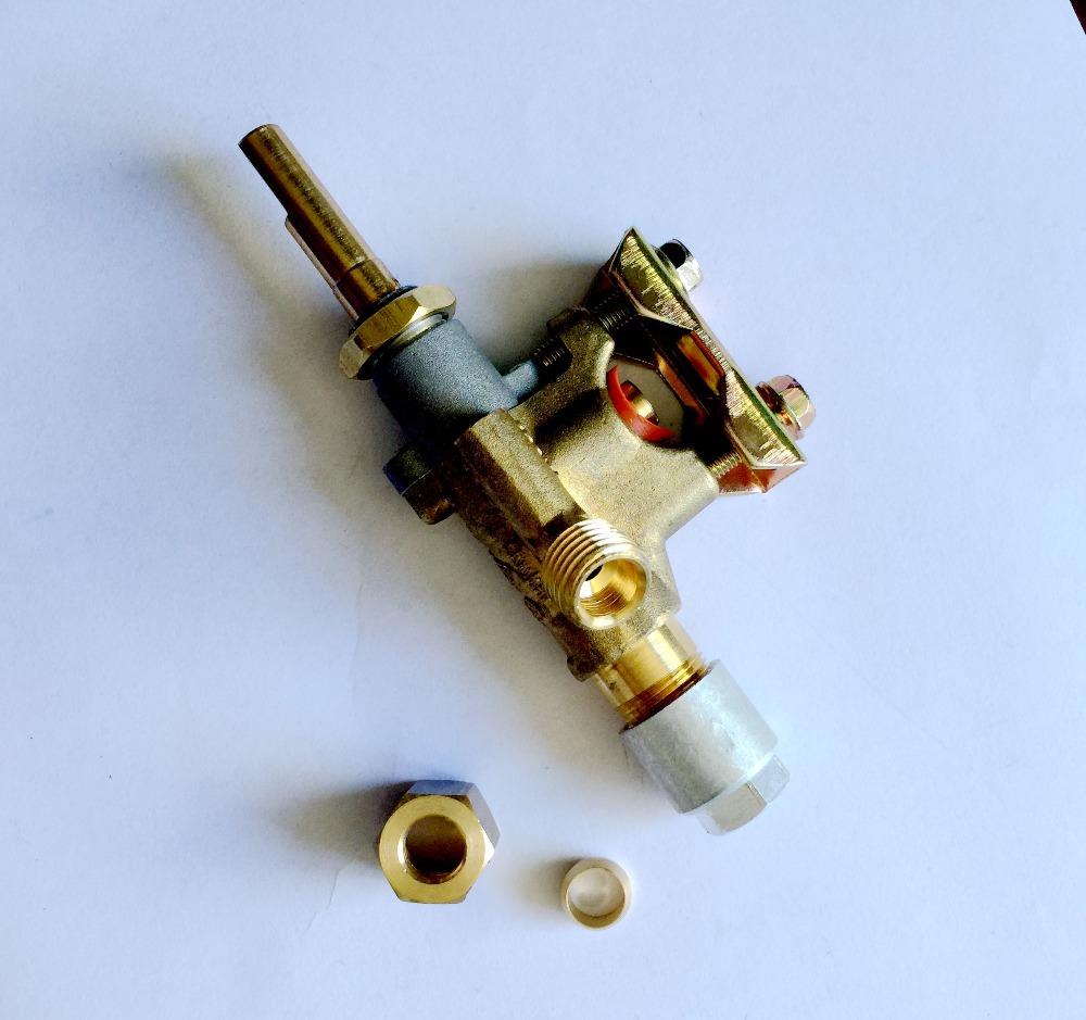 EARTH STAR BBQ grill brass gas safety valve with Orkli unit
