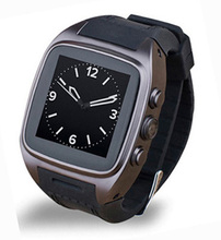 Free shipping PW3060 Android 4 4 2 Watch Phone GPS WIFI BT pedometer camera 3 0M