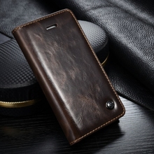 CaseMe Luxury leather case for iPhone 5s 5 Flip cover with card holder hybrid wallet case