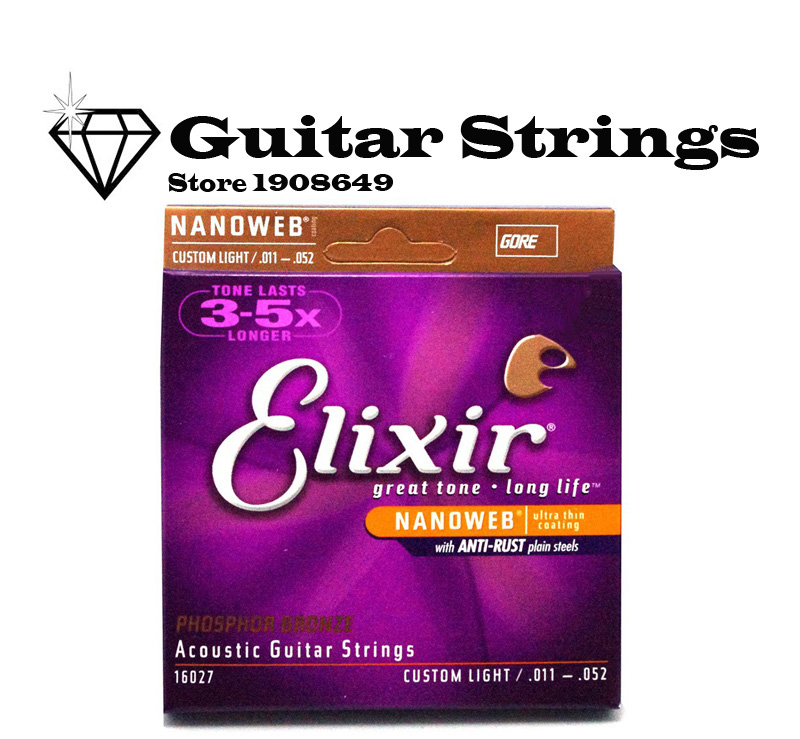 Elixir Strings Electric NANOWEB 010 046
