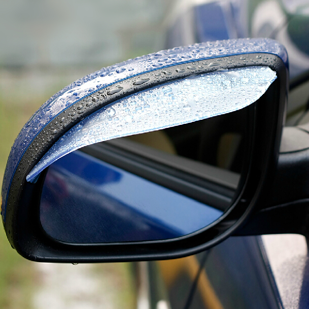Новый 1 пара автомобилей дождь щит заднего вида зеркала душ окон обложка солнцезащитный козырек тень гвардия #8087