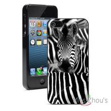 Zebra Protector back skins mobile cellphone cases for iphone 4/4s 5/5s 5c SE 6/6s plus ipod touch 4/5/6