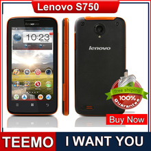 Waterproof Smartphone 4.5Inch  New Original Lenovo S750 Quad Core 1.2GHz 1GB RAM 4GB ROM with IPS Screen and 8MP Camera