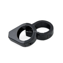 Motorcycle Pair 49mm Black Turn Signal Fork Clamp For Harley Softail FXSB 2013 2015 FXCWC 2009