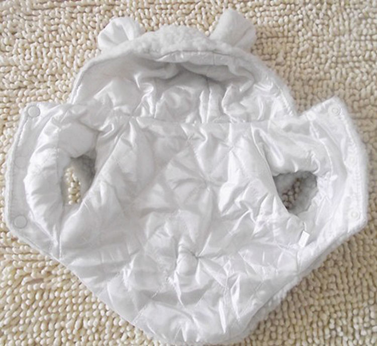 Fashion Pet Costume Samll Dog Clothes Coat White Sheep Puppy Hoodie Chihuahua Clothing In Winter Warm Apparel Size XS S M L XL 11610