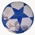 High Quality New 2016 Official Size 5 Football Ball PU Granule Slip resistant Football Seemless Match