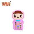 GLOBAL DRONE mini Learning Machine Russian language Story Phone Kids Toys Baby Educational and Musical Toys