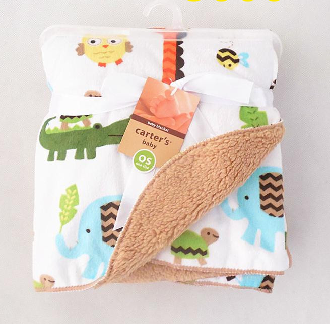 free shipping 20 styles Baby Blanket Fleece for Newborn Soft Cotton Bedding Girl /Boy Newborn blanket size 76*102