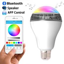 New Arrival E27 MiP PLAYBULB X Bluetooth 4.0 Wireless Smart LED Bulb Audio Speaker Light Lamp For iPhone Android 110V – 220V