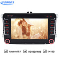 FREE SHIPPING oem fit Android Auto radio dvd RDS for VOLKSWAGEN for SKODA for SEAT Support