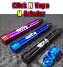 1pcs Click N Vape vaporizer n cigarette lighter 2 in 1 dry vaporzier pen not smoking hookah pen
