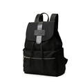 Women Nylon Backpack Korean Style Fashion Simple Preppy Style Bag 2016 New Front Zipper Waterproof Durable