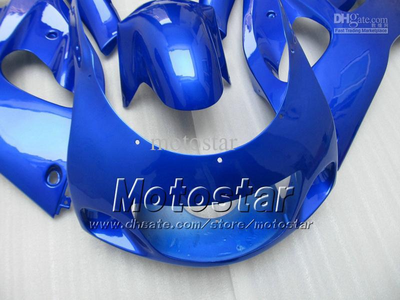 Custom all glossy blue motocycle fairings UU72 FOR 1996 1997 1998 1999 2000 suzuki GSXR600 GSXR750 GSXR 600 750 96 97 98 99 00 96-00