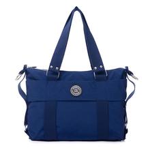 Women Kipled Style Handbag Nylon Waterproof Tote Shopping Bag Candy Color Travel Shoulder Bag Outdoor Messenger Bags Bolso Mujer