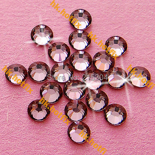 GENUINE Swarovski Elements ss20 Antique Pink ( 001 ANTP ) 720 pcs Iron on 20ss Hot-fix Flatback Crystal 2038 Hotfix rhinestones