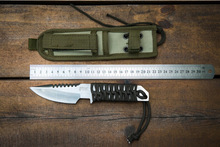 MT Straight Knife Fixed knife tactical knife Outdoor Field Necessary Tool High Hardness Sharp Cutting Hunting