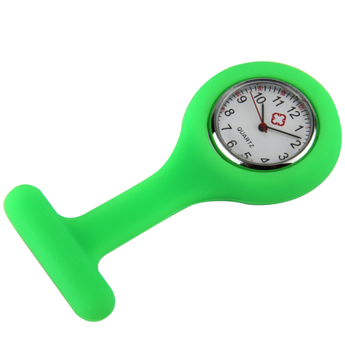 Brand New Quality Special T End Green Nurse Watch Wear On Clothes Kid Lady Present Gift