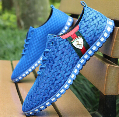 Tenis Sapato Masculino New 2015 Men s Pu Breathable Shoes Male Fashion White Blue Flat Shoes