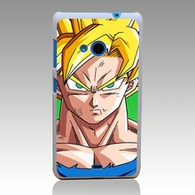 Dragon Ball Z Son Goku Hard White Case for Nokia Microsoft Lumia 535 630 640 640XL 730 Phone Cover Back