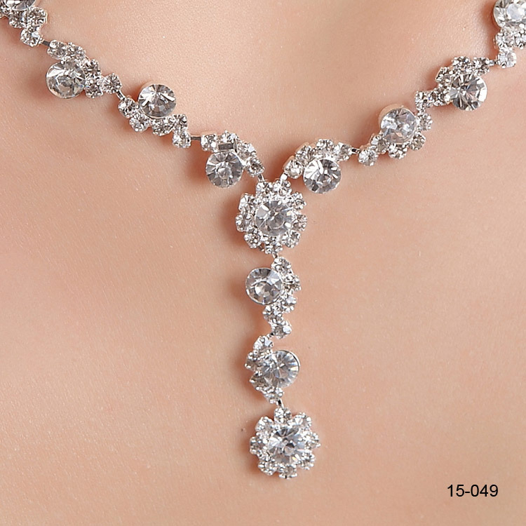 Sale Engagement Wedding Jewelry Luxury Crystal Silver Bridal jewelry ... Sale Engagement Wedding Jewelry Luxury Crystal Silver Bridal jewelry ...