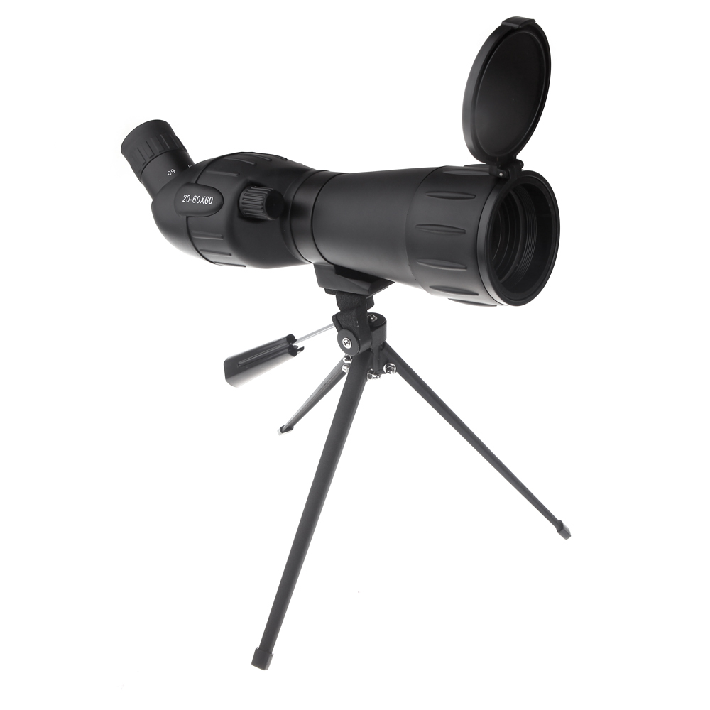 Top quality  Compact  20-60X60 Zoom Adjustable Monocular Telescope Mono Spotting Scope with Portable Tripod