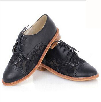 13 British Style Oxford Shoes for Women Fashion Flat Lace Up Women ...