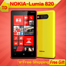 Nokia Lumia 520 Dual Core 3G WIFI GPS 5MP Camera 8GB Storage Windows Refurbished Cell Phone Free Shipping