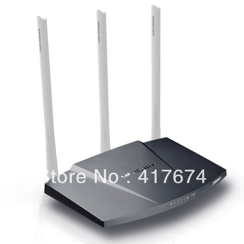 MW316R mercury wireless router through walls three antenna 300 m