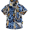New arrival Hawaiian floral shirt cotton 100 for boy D28
