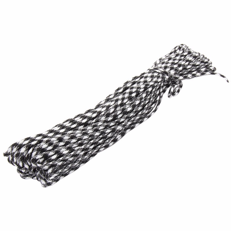 8 colors Paracord 550 Paracord Parachute Cord Lanyard Rope Mil Spec Type III 7Strand 100FT Climbing <font><b>Camping</b></font> survival equipment 8 colors Paracord 550 Paracord Parachute Cord Lanyard Rope Mil Spec Type III 7Strand 100FT Climbing <font><b>Camping</b></font> survival equipment