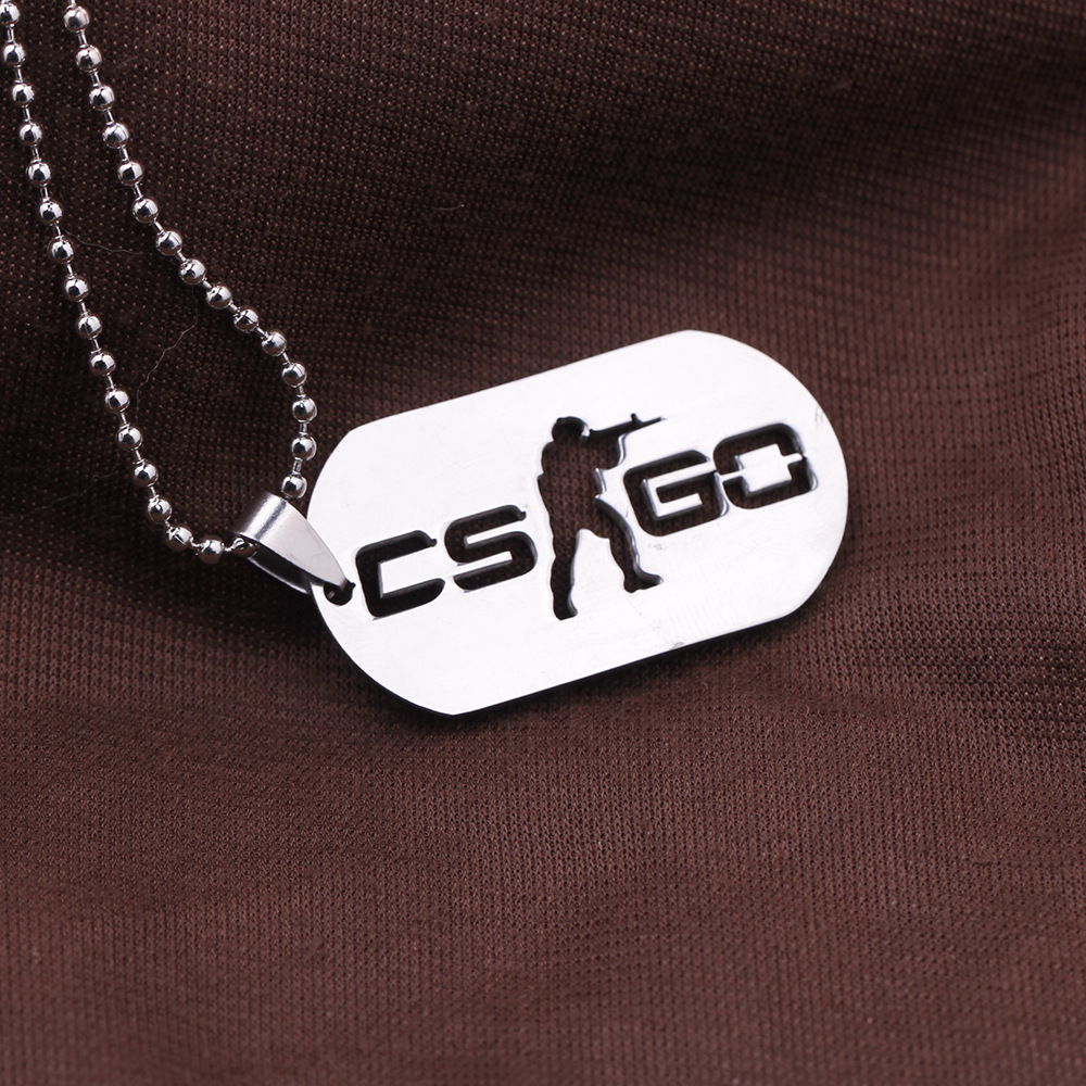 1 .   Cs   Counter Strike Dog Tag        Cs 